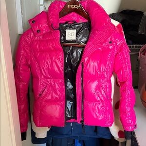 S13 Kids Pink Puffer Jacket